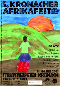 Afrikafest Plakat 2016 A3